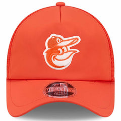 Baltimore Orioles New Era 2026 Batting Practice Apex 9FORTY Adjustable Trucker Hat - Orange - New Era Lifestyle