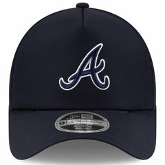 Atlanta Braves New Era 2026 Batting Practice Apex 9FORTY Adjustable Trucker Hat - Navy - New Era Discount