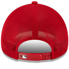 Washington Nationals New Era 2026 Batting Practice Apex 9FORTY Adjustable Trucker Hat - Red - New Era Discount