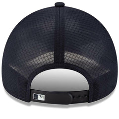 New York Yankees New Era 2026 Batting Practice Apex 9FORTY Adjustable Trucker Hat - Navy - New Era Discount