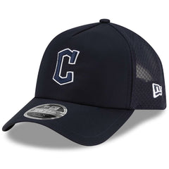 Cleveland Guardians New Era 2026 Batting Practice Apex 9FORTY Adjustable Trucker Hat - Navy - New Era Discount