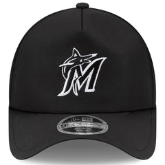 Miami Marlins New Era 2026 Batting Practice Apex 9FORTY Adjustable Trucker Hat - Black - New Era Discount