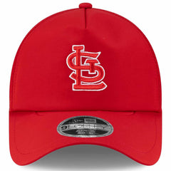St. Louis Cardinals New Era 2026 Batting Practice Apex 9FORTY Adjustable Trucker Hat - Red - New Era Discount