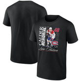 Lane Hutson Montreal Canadiens 2025 Calder Memorial Trophy Winner T-Shirt - Black - NHL 203149069