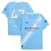 Phil Foden Manchester City 2025/26 Home Replica Player Jersey Sky Blue - Puma sale