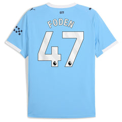 Phil Foden Manchester City 2025/26 Home Replica Player Jersey Sky Blue - Puma sale