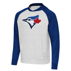 Toronto Blue Jays Antigua Urgent Pullover Hoodie - Royal/Gray - MLB on Sale