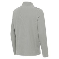 Los Angeles Dodgers Antigua Sync Tri-Blend Quarter-Zip Pullover - Heather Gray - MLB Sale