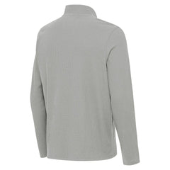 Toronto Blue Jays Antigua Sync Tri-Blend Quarter-Zip Pullover - Heather Gray - MLB Discount