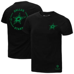 Dallas Stars Mitchell & Ness Core Penalty Box 3.0 T-Shirt - Black - NHL 203151845