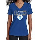 Kansas City Royals Starter Women's Team Color Shading V-Neck T-Shirt - Royal - MLB Sale