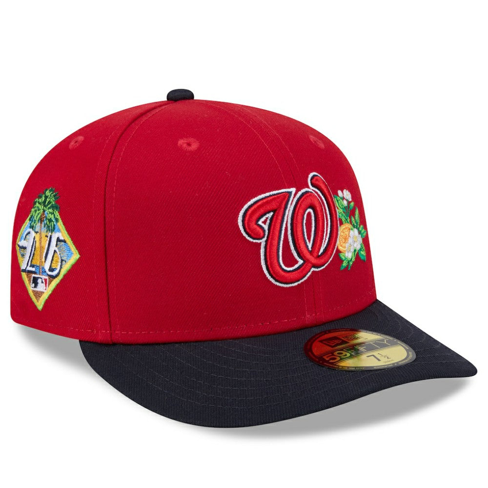 Washington Nationals New Era 2026 Spring Training 59FIFTY Fitted Hat - Red/Navy - New Era Discount