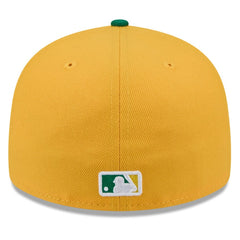 Athletics New Era 2026 Spring Training 59FIFTY Fitted Hat - Gold/Green - New Era Discount
