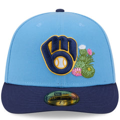 Milwaukee Brewers New Era 2026 Spring Training 59FIFTY Fitted Hat - Light Blue/Navy - New Era Discount