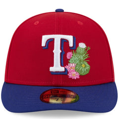 Texas Rangers New Era 2026 Spring Training 59FIFTY Fitted Hat - Red/Royal - New Era Discount
