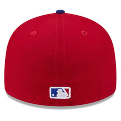 Texas Rangers New Era 2026 Spring Training 59FIFTY Fitted Hat - Red/Royal - New Era Discount