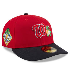 Washington Nationals New Era 2026 Spring Training Low Profile 59FIFTY Fitted Hat - Red/Navy - New Era on Sale