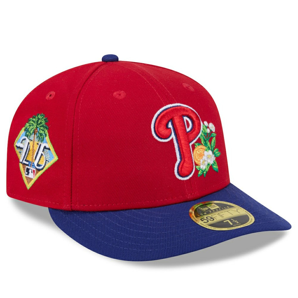 Philadelphia Phillies New Era 2026 Spring Training Low Profile 59FIFTY Fitted Hat - Red/Royal - New Era Sale