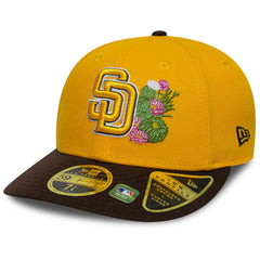 San Diego Padres New Era 2026 Spring Training Low Profile 59FIFTY Fitted Hat - Gold/Brown - New Era Online