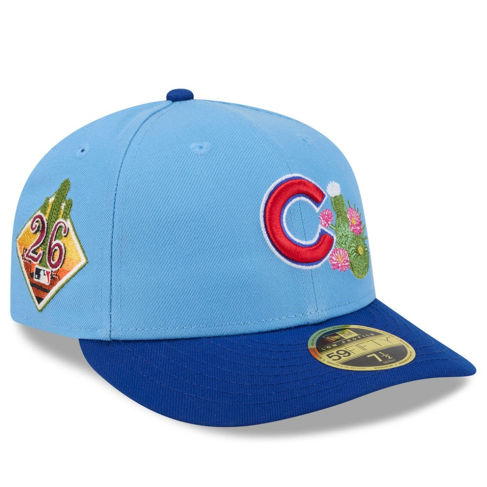 Chicago Cubs New Era 2026 Spring Training Low Profile 59FIFTY Fitted Hat - Light Blue/Royal - New Era on Sale