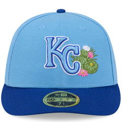 Kansas City Royals New Era 2026 Spring Training Low Profile 59FIFTY Fitted Hat - Light Blue/Royal - New Era Lifestyle