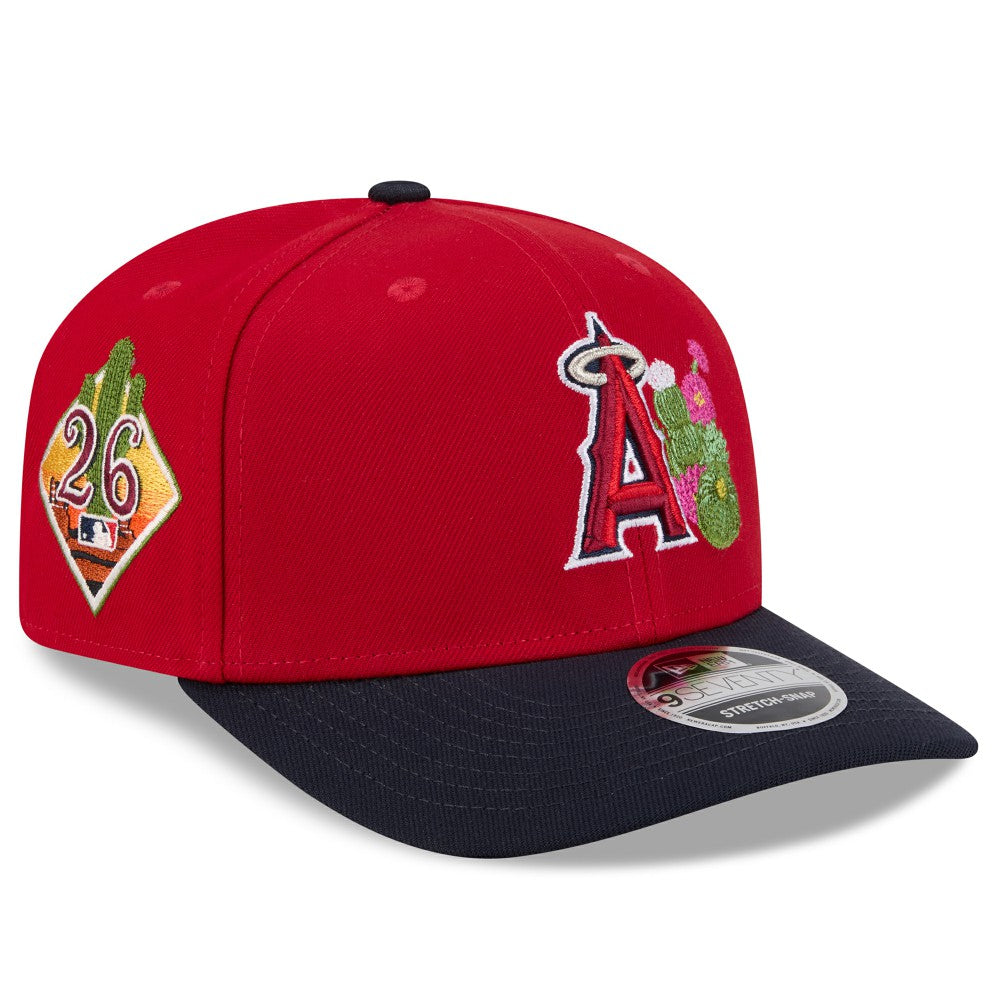 Los Angeles Angels New Era 2026 Spring Training 9SEVENTY Adjustable Hat - Red/Navy - New Era Lifestyle