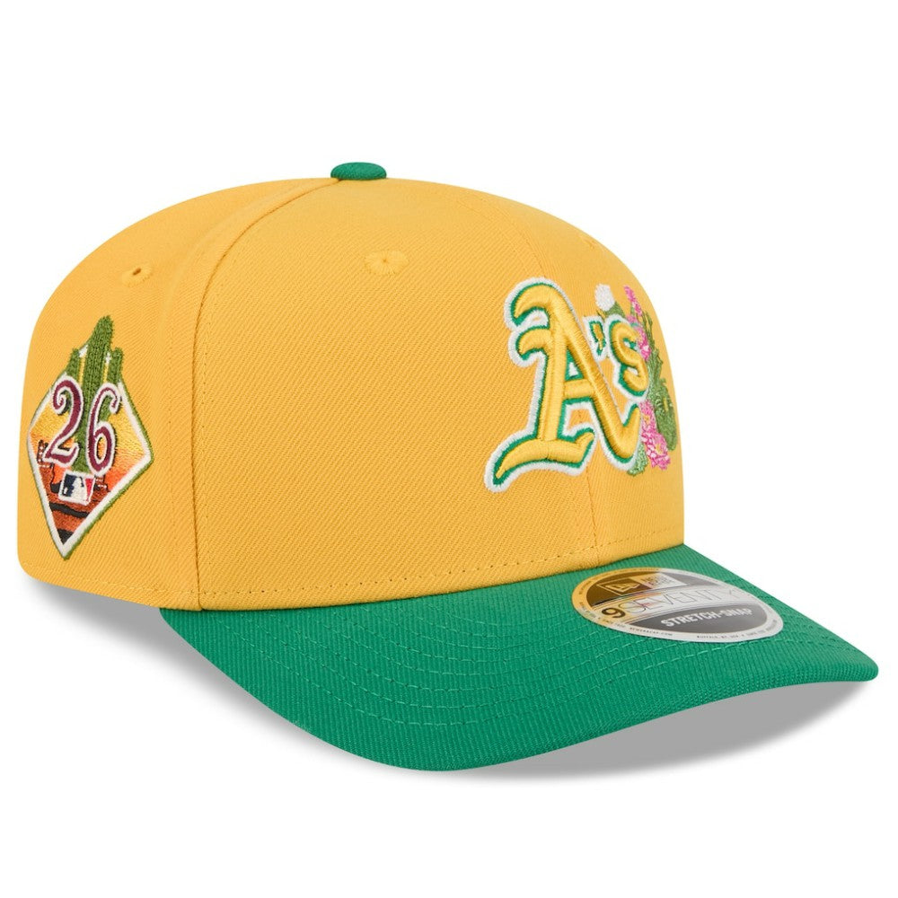 Athletics New Era 2026 Spring Training 9SEVENTY Adjustable Hat - Gold/Green - New Era Sale
