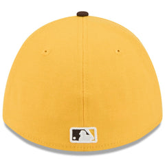 San Diego Padres New Era 2026 Spring Training M-Crown 39THIRTY Flex Hat - Gold/Brown - New Era on Sale