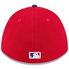 Texas Rangers New Era 2026 Spring Training M-Crown 39THIRTY Flex Hat - Red/Royal - New Era Discount