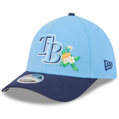 Tampa Bay Rays New Era 2026 Spring Training M-Crown 39THIRTY Flex Hat - Light Blue/Navy - New Era Lifestyle