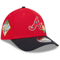 Atlanta Braves New Era 2026 Spring Training M-Crown 39THIRTY Flex Hat - Red/Navy - New Era Online