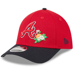 Atlanta Braves New Era 2026 Spring Training M-Crown 39THIRTY Flex Hat - Red/Navy - New Era Online