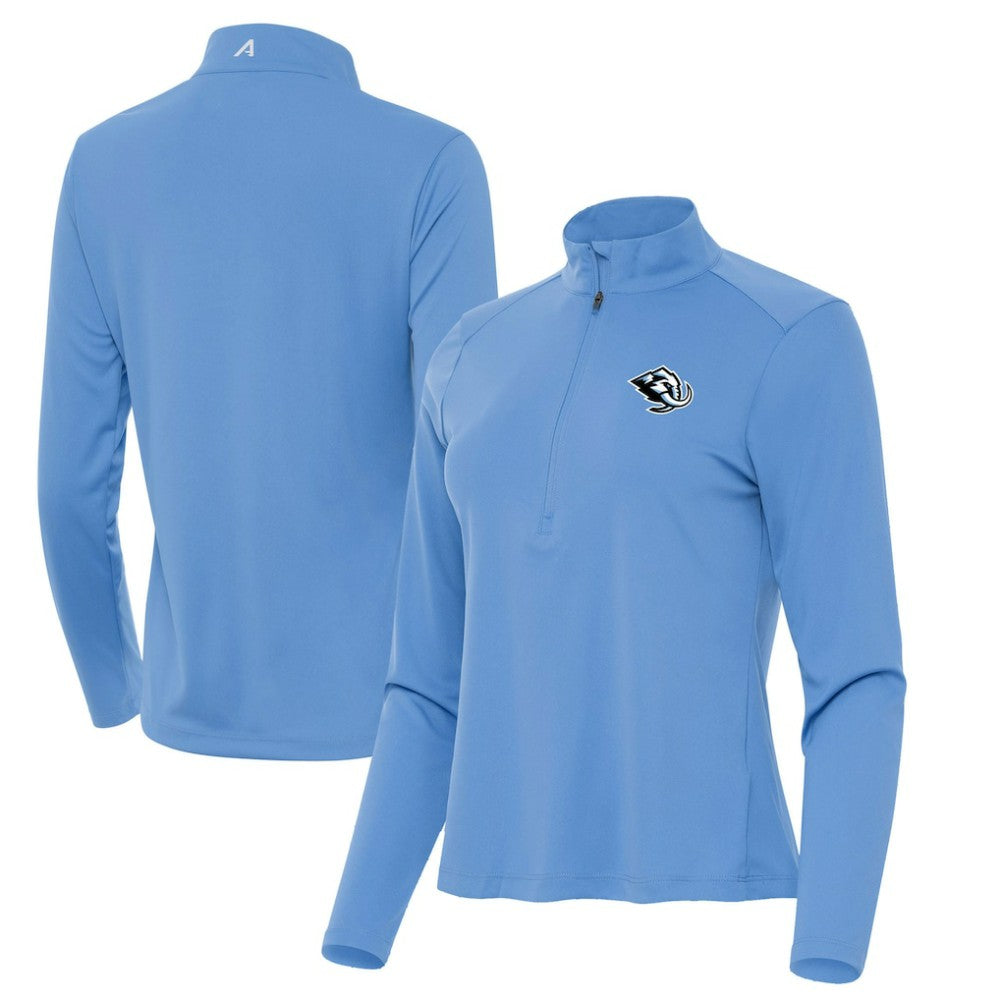 Utah Mammoth Antigua Women's Tribute Half-Zip Pullover - Powder Blue - NHL 203154837