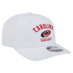 Carolina Hurricanes New Era Team Lockup Basic 9SEVENTY Adjustable Hat - White - NHL 203155586