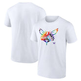 Charlotte Hornets Team Logo Pride T-Shirt White