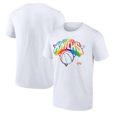 New York Knicks Team Logo Pride T-Shirt White