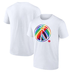 Washington Wizards Team Logo Pride T-Shirt White