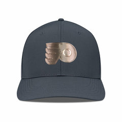 Philadelphia Flyers Levelwear Rise Copper Insignia Flex Hat - Charcoal - NHL 203155832