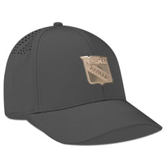 New York Rangers Levelwear Ascend Copper Insignia Vented Adjustable Hat - Charcoal - NHL 203155855