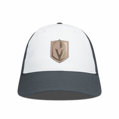Vegas Golden Knights Levelwear Endure Copper Insignia Adjustable Hat - White/Charcoal - NHL 203155881