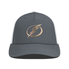 Tampa Bay Lightning Levelwear Signal Copper Insignia Trucker Adjustable Hat - Charcoal/White - NHL 203155906