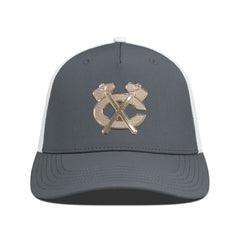 Chicago Blackhawks Levelwear Signal Copper Insignia Trucker Adjustable Hat - Charcoal/White - NHL 203155925
