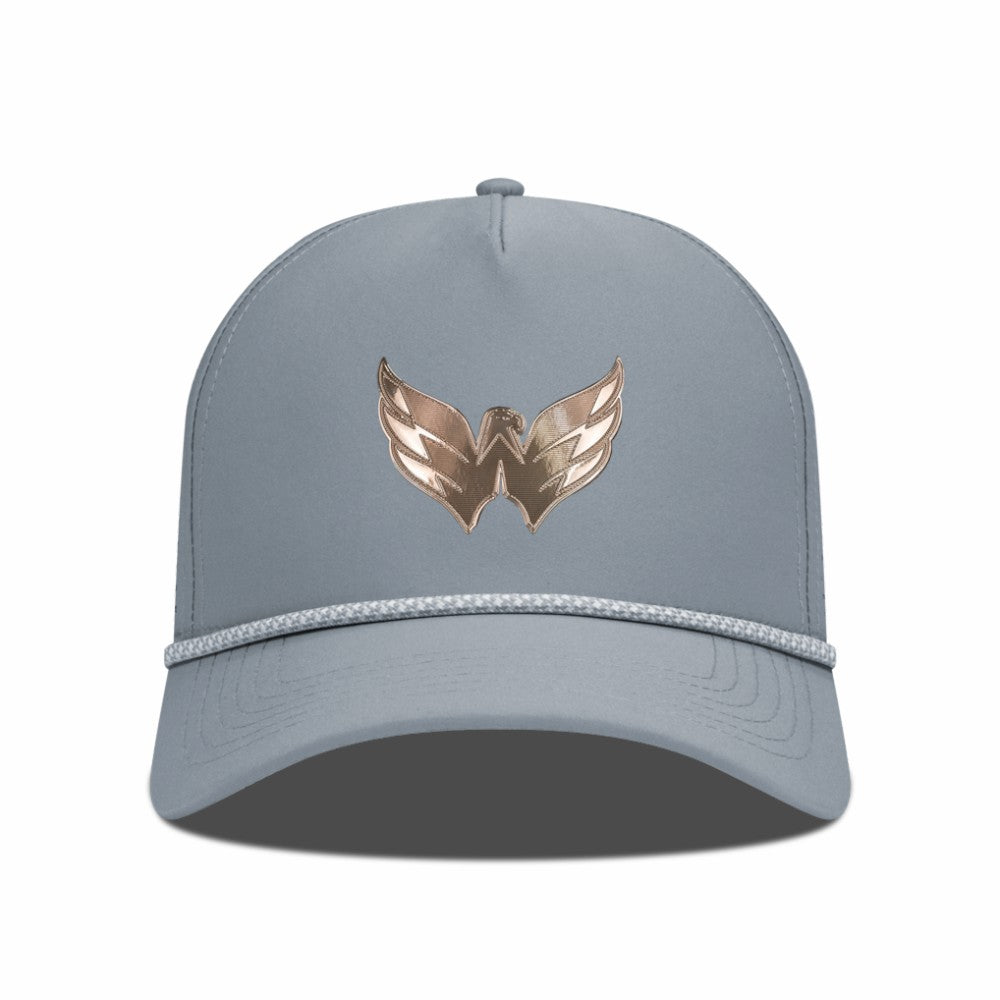 Washington Capitals Levelwear Gordon Copper Insignia Vented Adjustable Hat - Gray - NHL 203155932