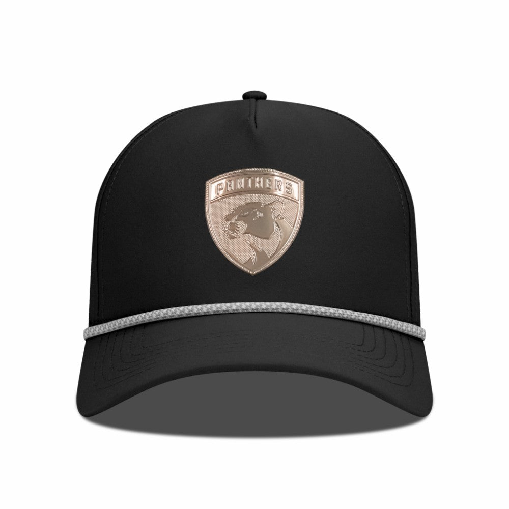 Florida Panthers Levelwear Gordon Copper Insignia Vented Adjustable Hat - Black - NHL 203155935