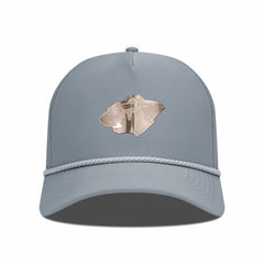 Minnesota Wild Levelwear Gordon Copper Insignia Vented Adjustable Hat - Gray - NHL 203155941