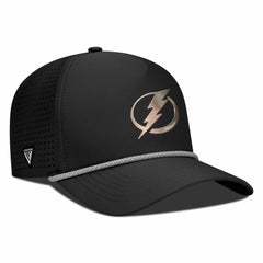 Tampa Bay Lightning Levelwear Gordon Copper Insignia Vented Adjustable Hat - Black - NHL 203155947