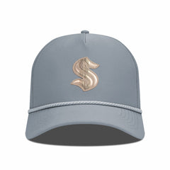 Seattle Kraken Levelwear Gordon Copper Insignia Vented Adjustable Hat - Gray - NHL 203155958