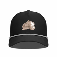 Colorado Avalanche Levelwear Gordon Copper Insignia Vented Adjustable Hat - Black - NHL 203155961