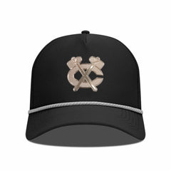 Chicago Blackhawks Levelwear Gordon Copper Insignia Vented Adjustable Hat - Black - NHL 203155962