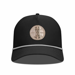 Boston Bruins Levelwear Gordon Copper Insignia Vented Adjustable Hat - Black - NHL 203155966